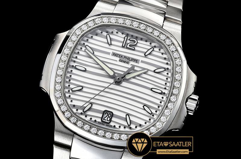 PP0271B - Patek Nautilus 33mm Diam SSSS White PF Miyota 9015 modelleri PP0271B - Patek Nautilus 33mm Diam SSSS White PF Miyota 9015 - 01.jpg